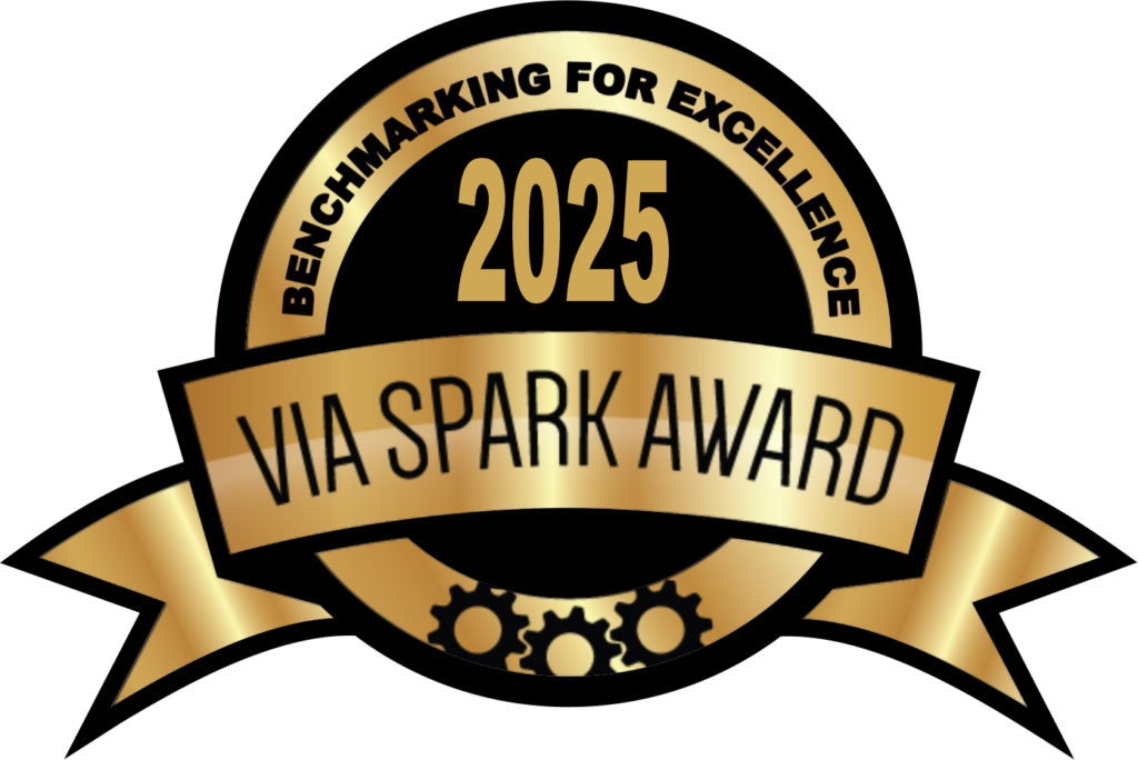 2025 VIA Spark Award badge of excellence
